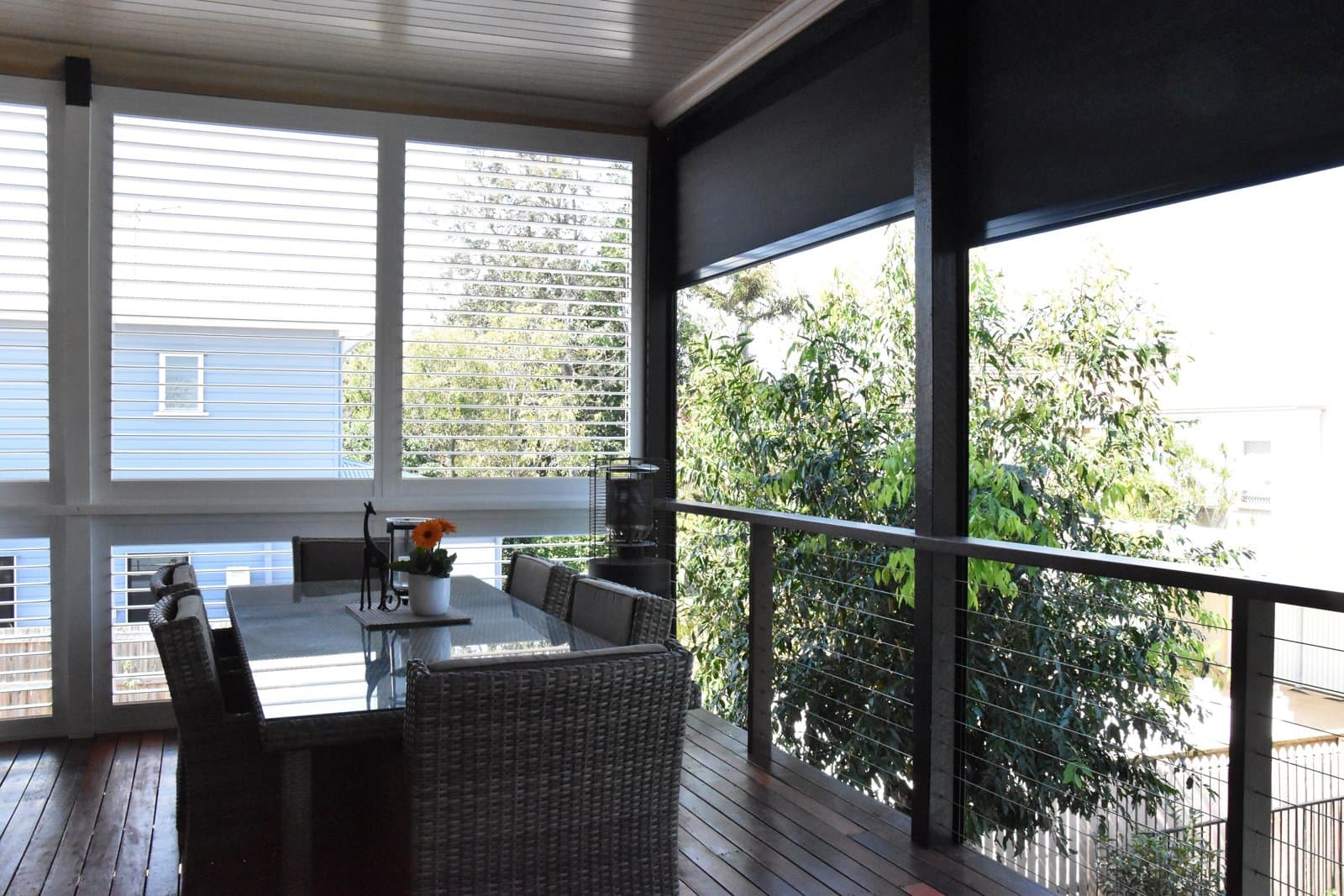 Deck dining area, Gordon Park — after