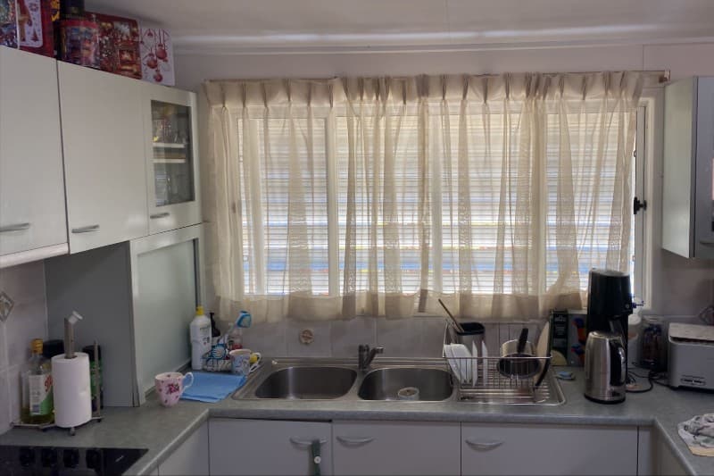 Kitchen window, The Gap — before